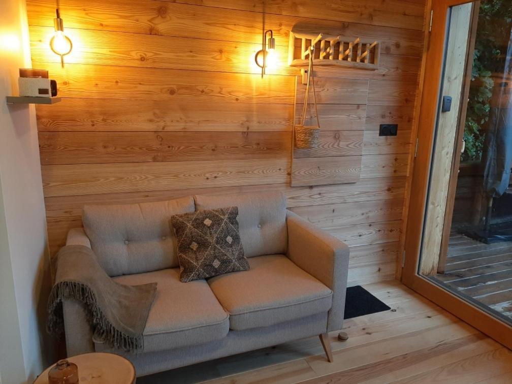 Petit Chalet Neuf Independant 2 Pers "La Cabane De Jean " Briançon Exteriör bild