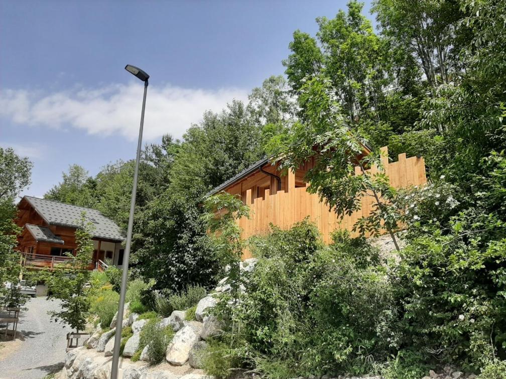 Petit Chalet Neuf Independant 2 Pers "La Cabane De Jean " Briançon Exteriör bild